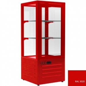 Витрина холодильная настольная ПОЛЮС D4 VM 120-1 (R120C) (цвет по схеме стандарт) RAL3020
